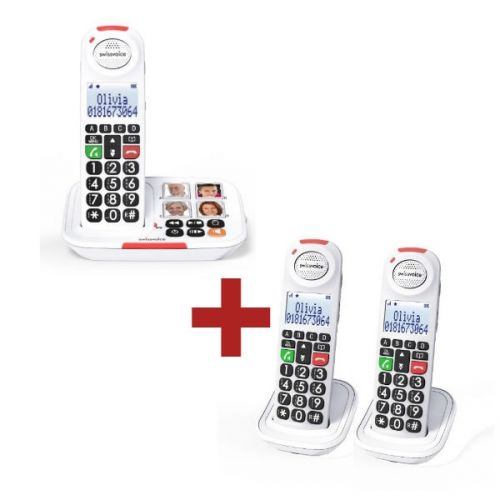 Swissvoice Xtra 2155 Wireless Landline Phone White