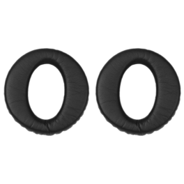 Almofadas auriculares em pele para Jabra Evolve 80