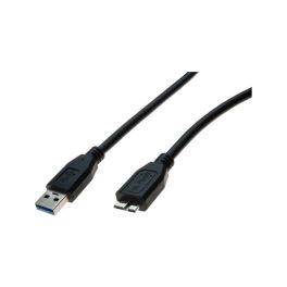 Cabo USB-A para micro B 3.0 preto